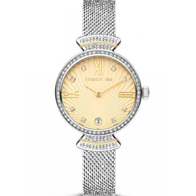 fashion наручные женские часы CERRUTI 1881 CIWLH2205501. Коллекция CERRISI W237870
